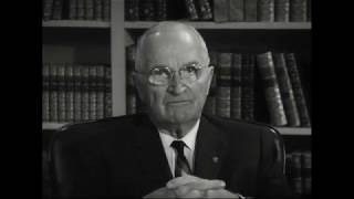 MP2002-548  Former President Truman Recalls His Concern For His Family When He Became President