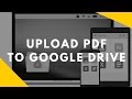 Upload PDF to Google Drive