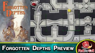 Forgotten Depths Kickstarter Preview | Roll For Crit