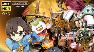 「お願い! PS5」モンスターハンターワイルズ / Monster Hunter Wilds【0-3】βテスト 4K HDR 60fps