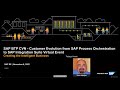 Customer Evolution from SAP Process Orchestration to SAP Integration Suite Virtual Event