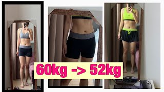 How I lost 7-8kg in 5 months. My 5-day routine to lose 1kg