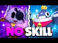 Top 10 NO SKILL Brawlers! ⛔