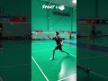 satisfying Trickshot #badminton #pvsindhu #trickshots #sportlife #lindan #racket #youtubeshorts