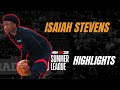 Isaiah Stevens - Full Summer League Highlights