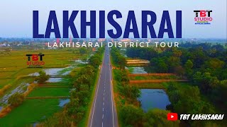 लखीसराय जिला का अदभुत नजारा आपने पहले कभी नहीं देखा होगा |  Lakhisarai District Drone Video