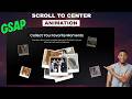 Epic Scroll to Center Animation with #GSAP for FREE | Elementor Tutorial