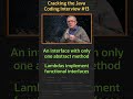 What is a functional interface? - Cracking the Java Coding Interview