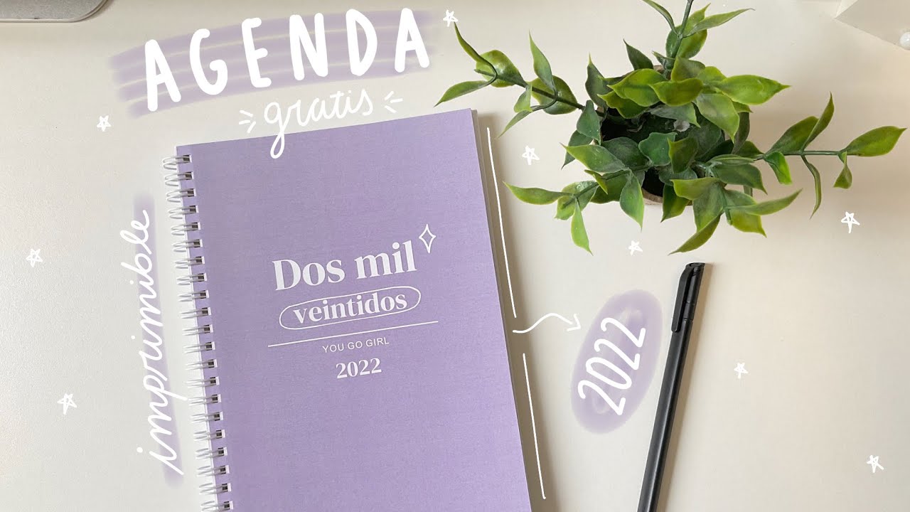 Agendas 2022 Para Imprimir Gratis