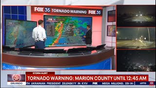 WATCH LIVE: FOX 35 Storm Team coverage of Tornado Warnings in Central Florida