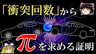 【ゆっくり解説】衝突回数で円周率を求めてみた -証明編-【睡眠用BGM】