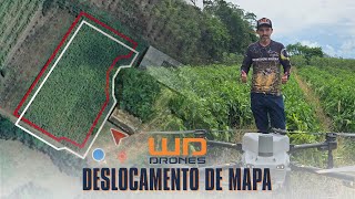 Solution for map displacement by rectifying the calibration point with the DJI drone