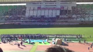 2012年11月25日 関西学院大学FIGHTERSvs立命館大学PANTHERS in長居 試合直前