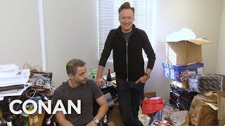 Conan Downsizes Jordan Schlansky’s Office | CONAN on TBS