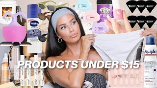 Top 20 products I will repurchase for LIFE! (under $15)