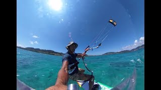 RICOH THETA V Sample video - Kite Surf