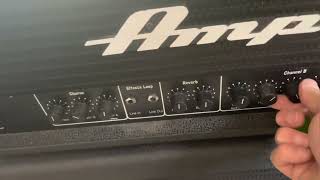 Ampeg VH-140C basic function demo newer model for sale