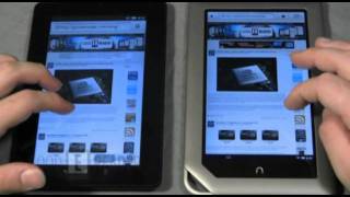 Kobo Vox vs. Nook Tablet - Comparison Video