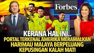 Portal Amerika (USA) meramalkan Harimau Malaya berpeluang Kepusingan Kalah mati Di Piala Asia!
