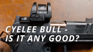 Cyelee Bull X Pro The Ultimate Red Dot Sight for Pistols