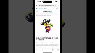 슈퍼쉘 크리에이터 지원(이 안됨) 원인 아는 사람? #브롤스타즈 #supercell@supercell