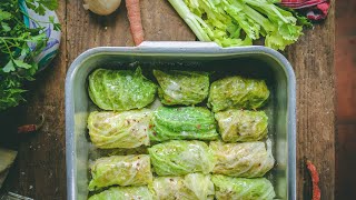 Involtini di Cavolo Verza - Cabbage Involtini Recipe