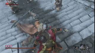 【隻狼/SEKIRO】高所からの落下忍殺