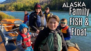 Alaska Family Fish and Float Down the Kenai River in the Fall