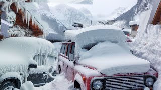 Bulgaria is paralyzed! Heavy snowfall in Sofia and Pernik