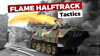 German Flame Half-Track Tactics