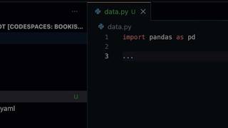 Github Codespaces for Python Data Analysis