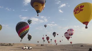 Last day of Qatar's hot air balloon festival