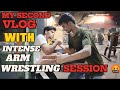 Intense Armwrestling session😤 with my 2nd mini vlog | Amaad Armwrestling |