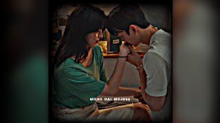Milne Hai Mujhse Aai -----🥺❤️------ Arijit Singh 🌈✨ New Love Sad Song WhatsApp Status ✨ Aashiqui 2