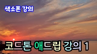 코드톤 애드립 강의 1 (기초부터)