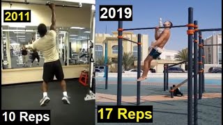 One Arm Pull Up World Record Evolution Over The Years (2011 - 2019)