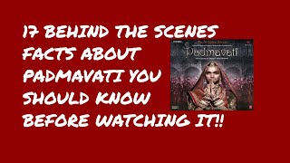 Padmavati Movie Cast and Crew | Padmavati trailer reaction by foreigners