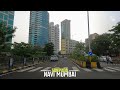 Navi Mumbai Skyline | 4K Drive in Sanpada - Well Planned Urban District