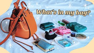 What's in my bag these days. What's in my little bag? 👜