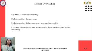 Method overloading|java programming language SNS INSTITUTIONS