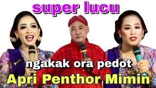 super lucu Apri Mimin vs pentor gawe weteng kaku@sindencantik