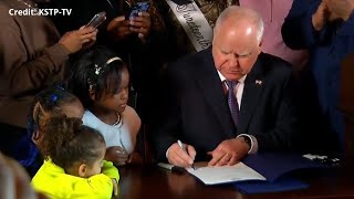 Walz Signs Bill Recognizing Juneteenth as State Holiday