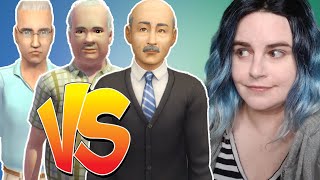 ELDERS COMPARED! Sims 2 vs. Sims 3 vs. Sims 4