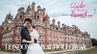 【甜蜜婚紗照MV】Royal Holloway -Richmand Park - st. paul's cathedral- London Tower Bridge 【嘉芙英國婚紗攝影工作室】