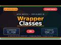 Wrapper Class in Java 🔥 | Autoboxing & Unboxing Explained | Java Interview Questions