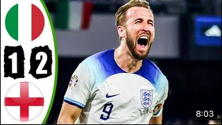 England vs Italy 2-1 - All Goals & Highlights