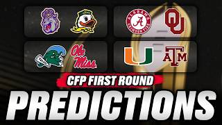 2025 College Football Playoffs: First Round Predictions and Picks