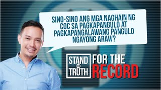 Sino-sino ang mga naghain ng COC ngayong araw? | Stand for Truth