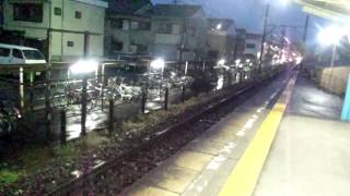 豊橋鉄道 渥美線 新豊橋行き 入線＠南栄駅 12/03/17