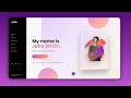 Responsive Portfolio Website Using HTML and CSS Only - Easy Tutorial